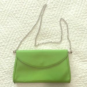 Marina Rinaldi clutch with attachable chain strap